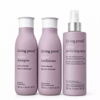 Kit Pack Set Restore Brilliantly Revived Restore – Shampoo, Acondicionador y Spray sin Enjuague