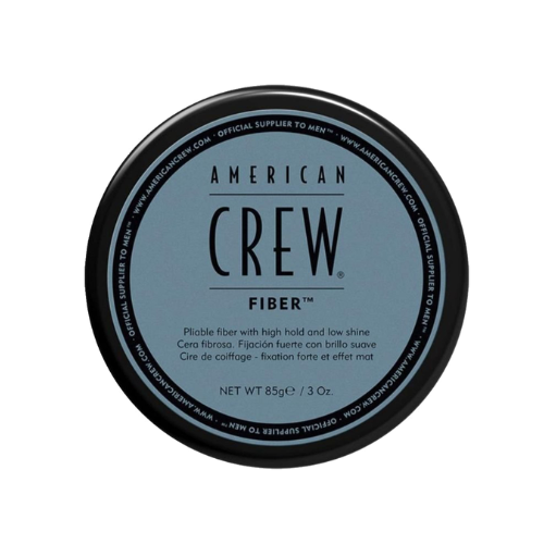 American Crew Fiber Cream 85 g – Cera de Fijación Fuerte y Brillo Suave