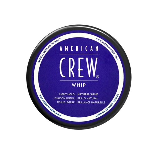 American Crew Whip 85 g – Crema Fijación Ligera y Brillo Natural