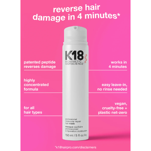 K18 Máscara de Reparación Molecular Profesional 150ml