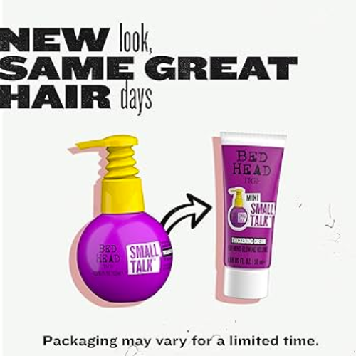 mini small talk crema de peinado tigi bed head