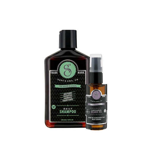 KIT SUAVECITO DAILY SHAMPOO + BEARD OIL LAVENDER