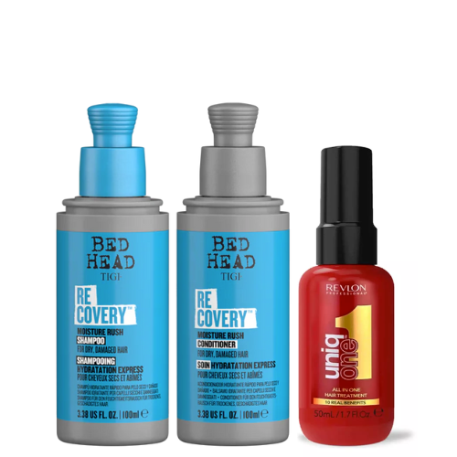 Set Travel Recovery – Bed Head By Tigi Recovery 100 ml + Uniq One Original 50 ml