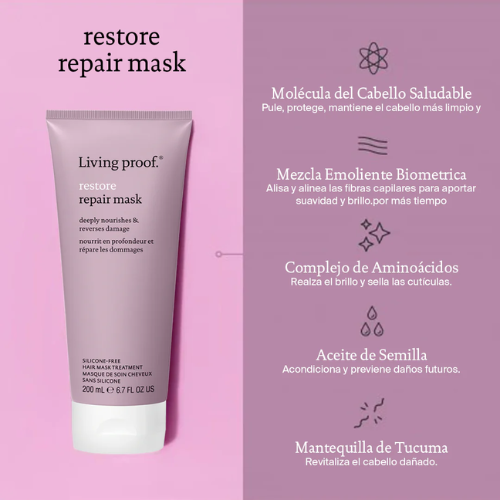 Living Proof Restore Repair Mask Mascara Reparadora 200 ml