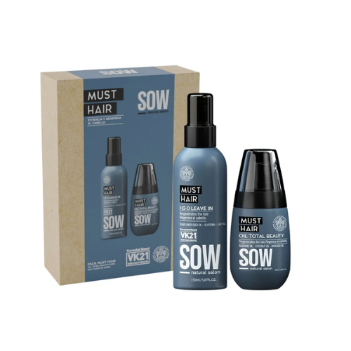 Kit Sow Must Hair Oil 50 ml+ Termoprotector Leave-In 150ml