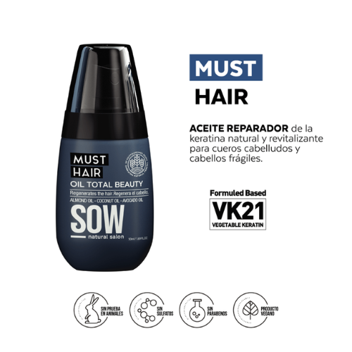 SOW_MUST_HAIR3 Sow Must Hair Oil Total Beauty Serum 50ml