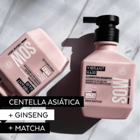Pack Sow Vibrant Shampoo + Acondicionador 250ml