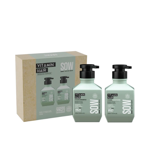 Pack Sow Vitamin Hair Shampoo + Acondicionador 250ml