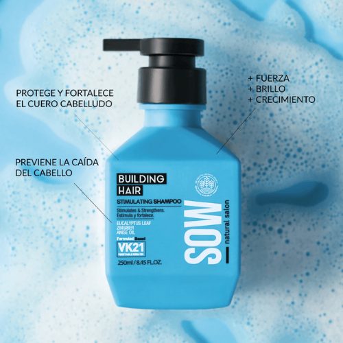 sow_building4 Sow Building Hair – Stimulating Shampoo 250ml