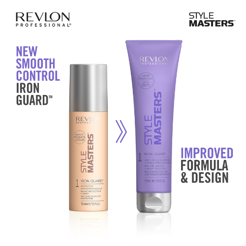 Revlon Professional Nuevo Iron Guard Style Masters – Suavizante y Termoprotector 150 ml